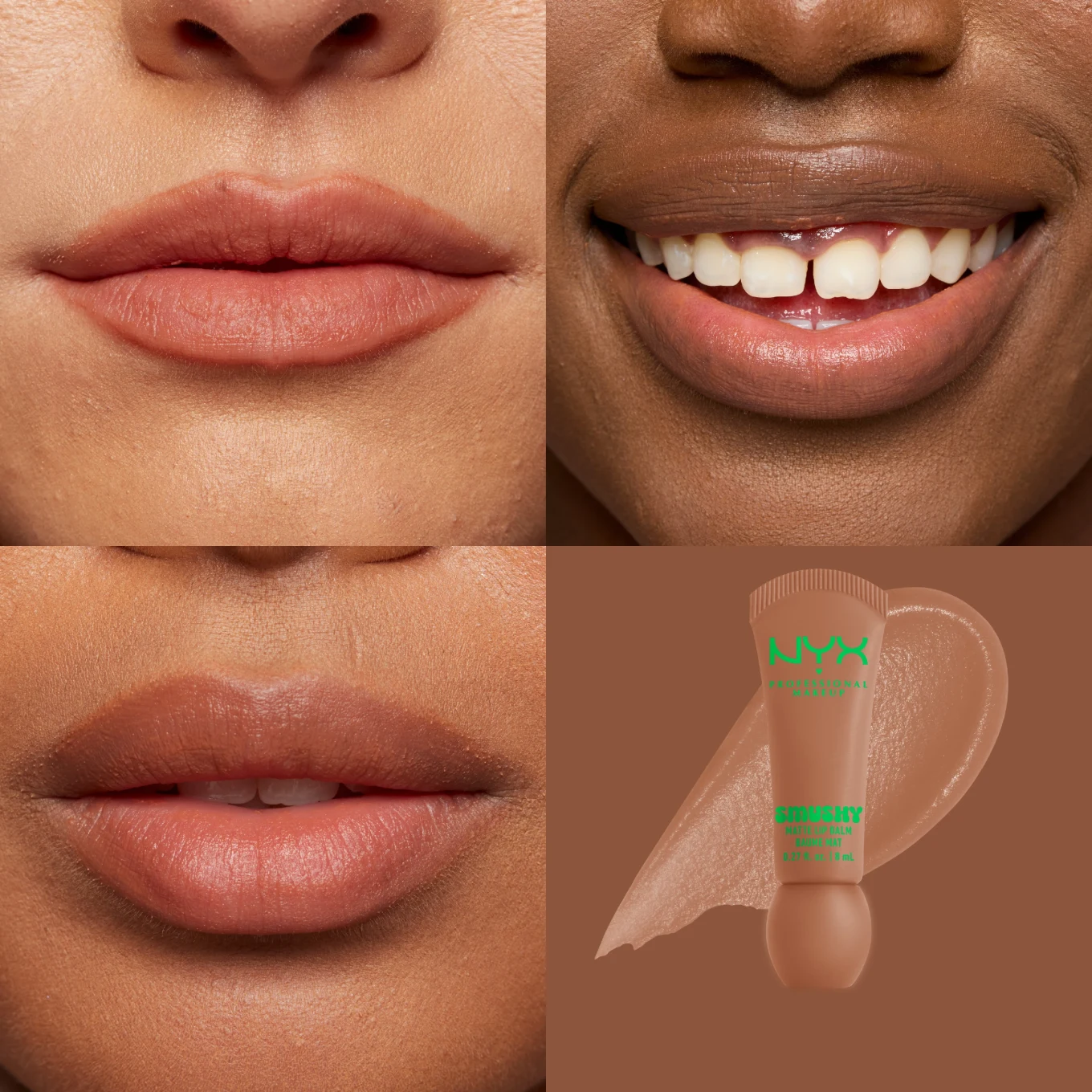 NYX Professional Makeup Smushy Matte Läppbalsam 8 ml 6 Soft Smile NYX Professional Makeup