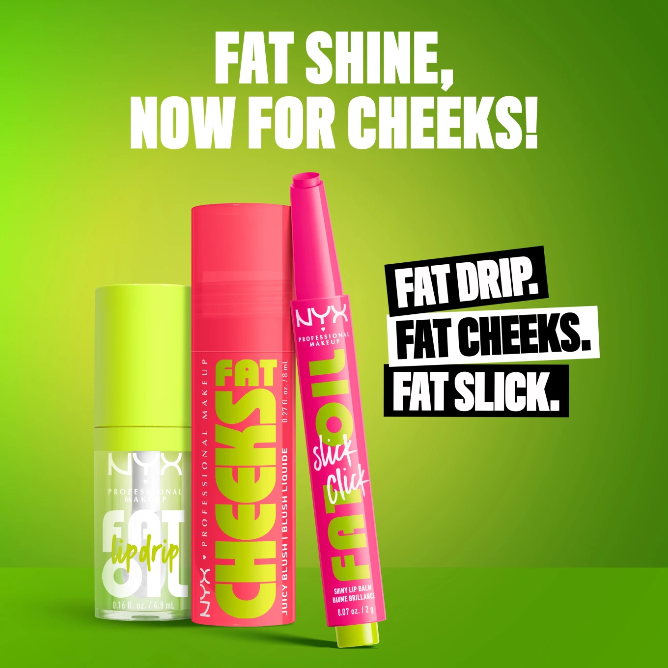 NYX Professional Makeup Fat Cheeks Rouge 8 ml 03 Guava Gush NYX Professional Makeup