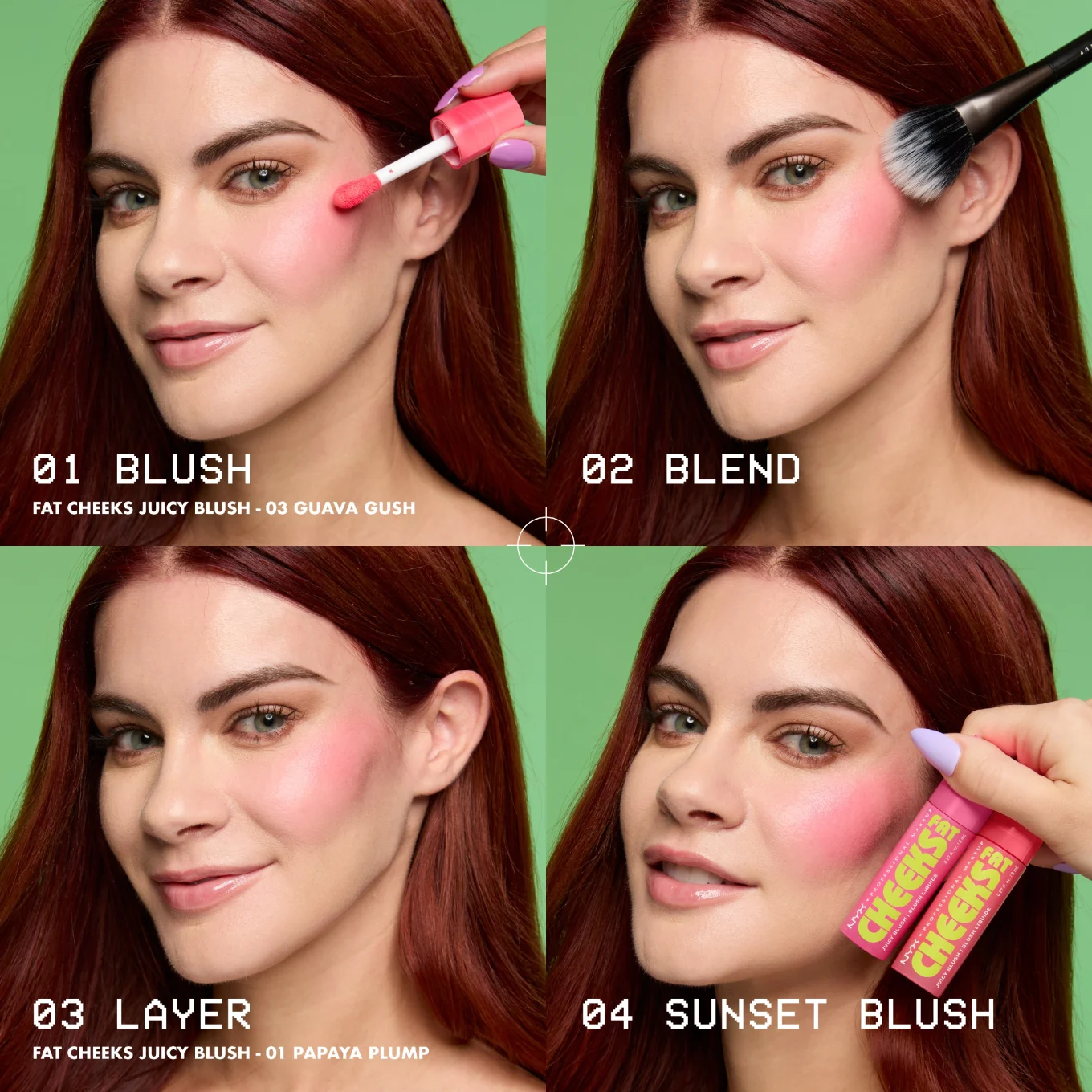 NYX Professional Makeup Fat Cheeks Rouge 8 ml 05 Peach Plunge NYX Professional Makeup