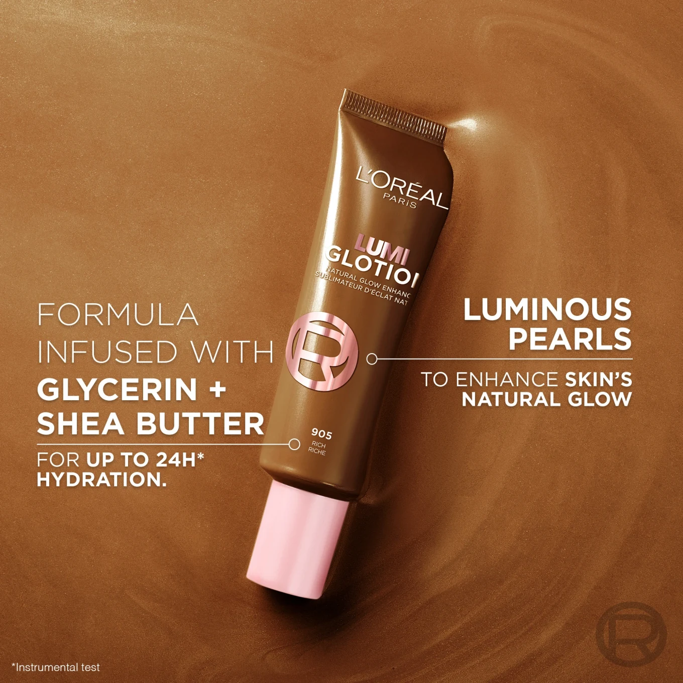 L'Oréal Paris Lumi Glotion Highlighter 40 ml 905 Very Deep Glow LOreal Paris