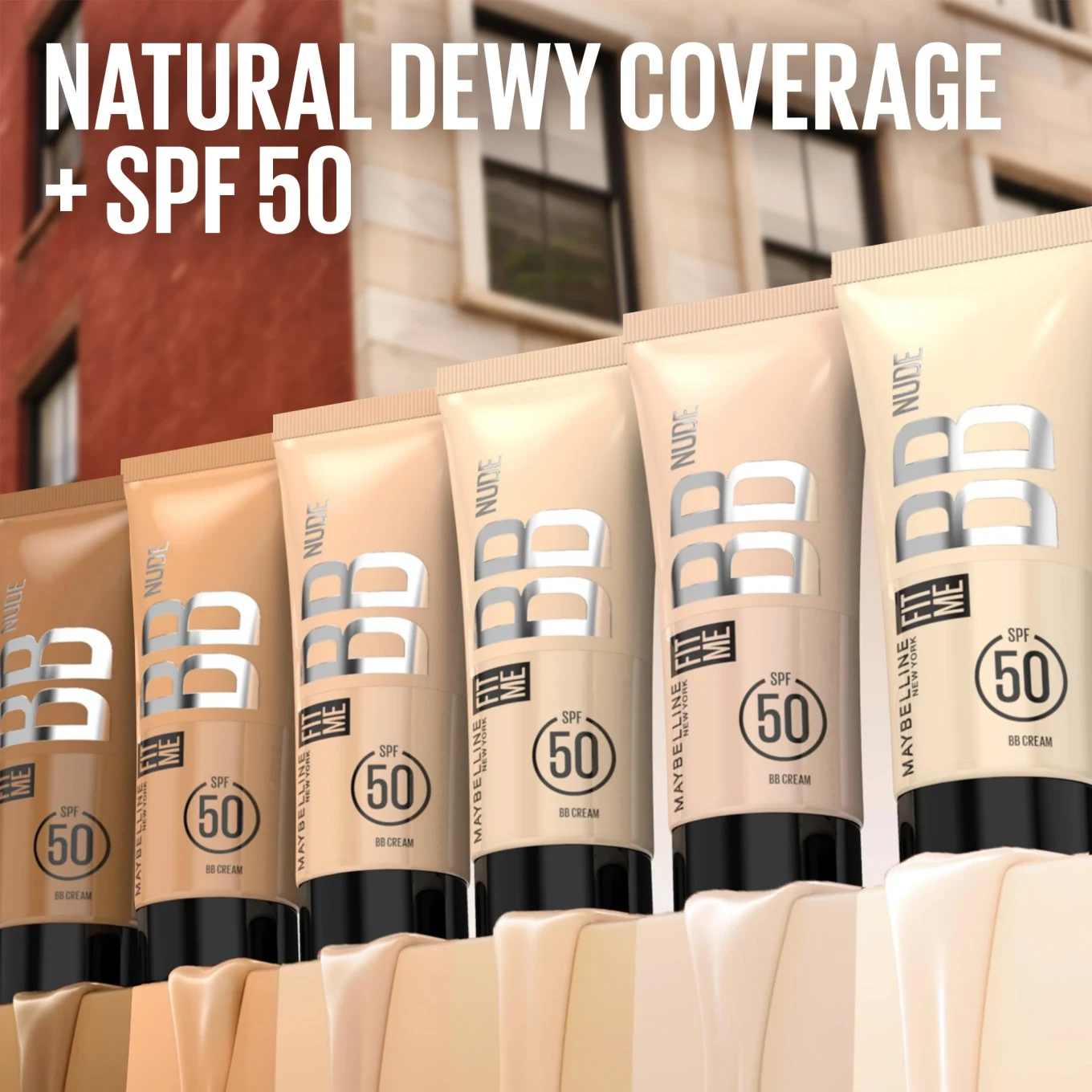 Maybelline New York Fit Me Nude BB-Kräm SPF50, 30 ml Maybelline New York