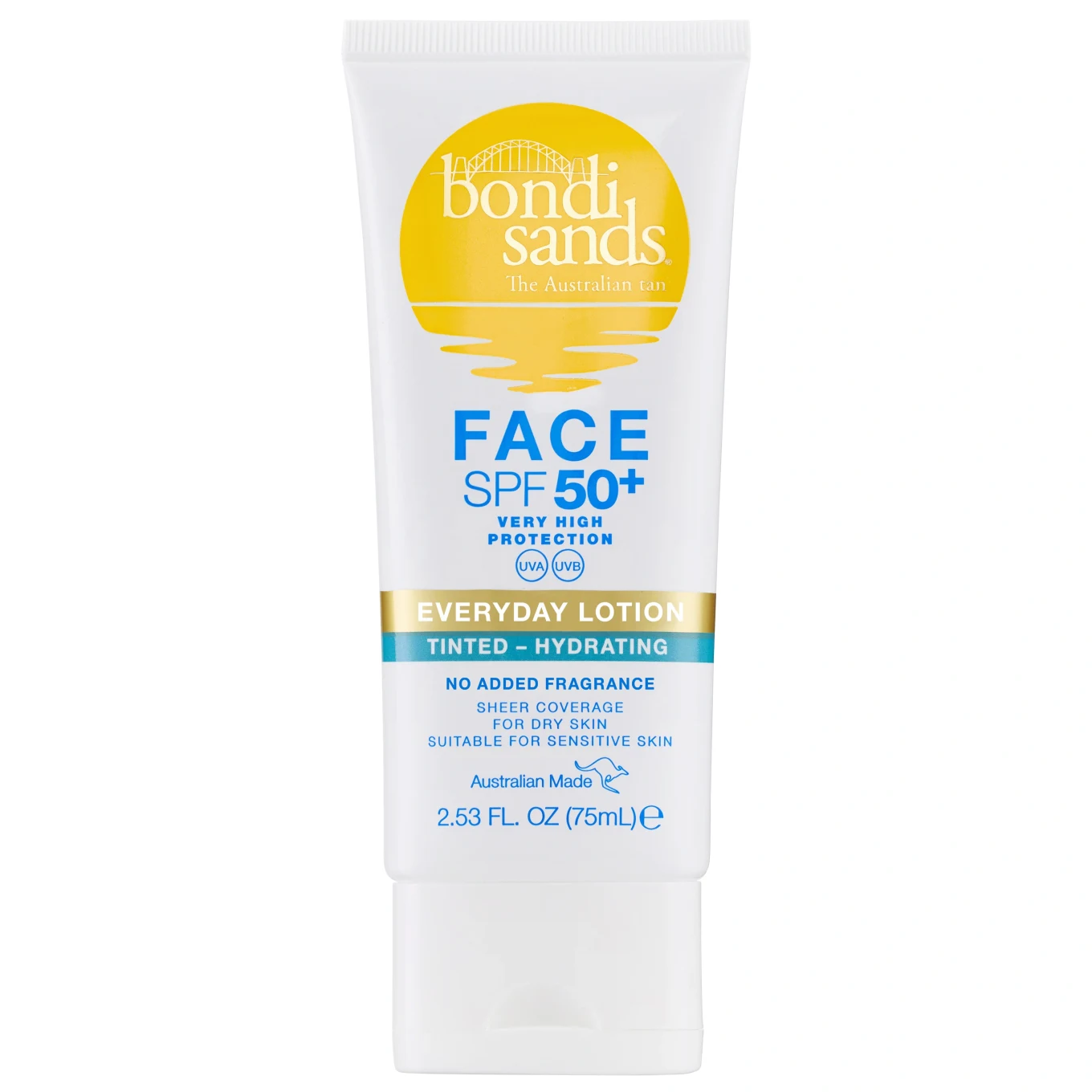 Bondi Sands Everyday Face Lotion Tinted SPF 50+, 75 ml Bondi Sands