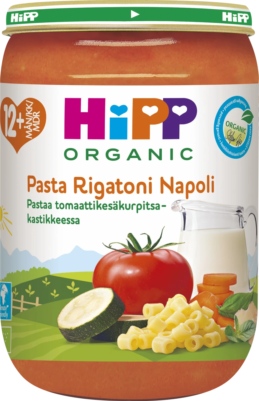 HiPP Pasta Rigatoni Napoli 12 mån 220 g HIPP