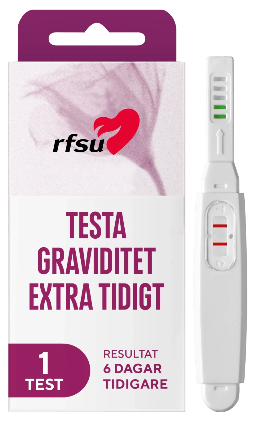 RFSU Early Tidigt Graviditestest  1-pack RFSU