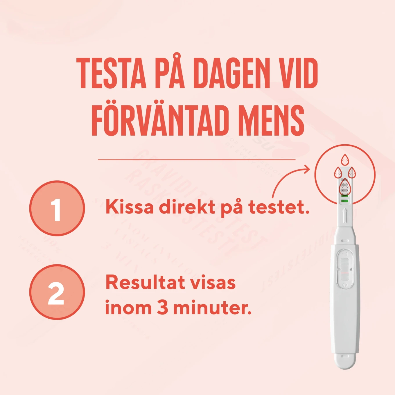 RFSU Graviditetstest  Stav 2-pack RFSU