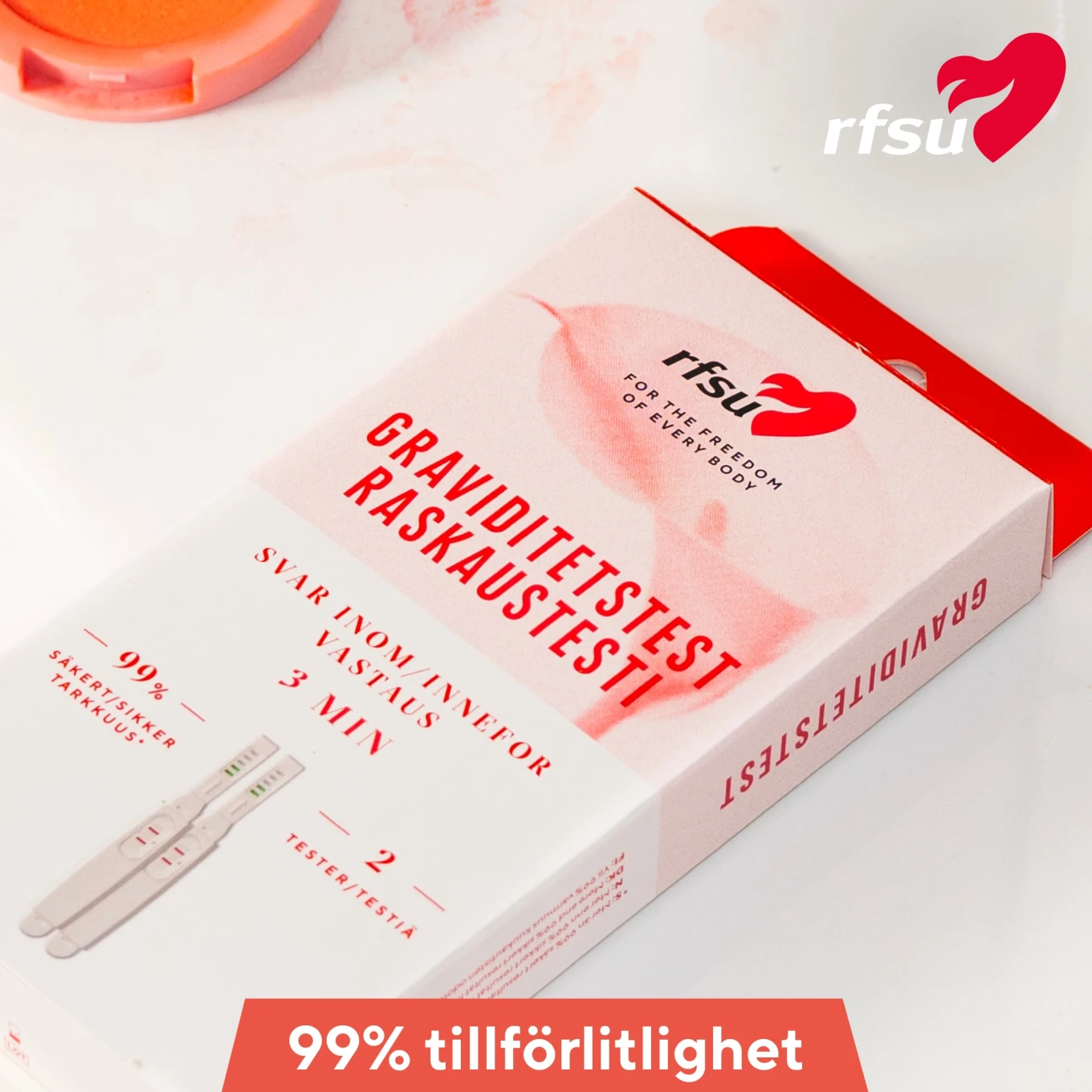 RFSU Graviditetstest  Stav 2-pack RFSU