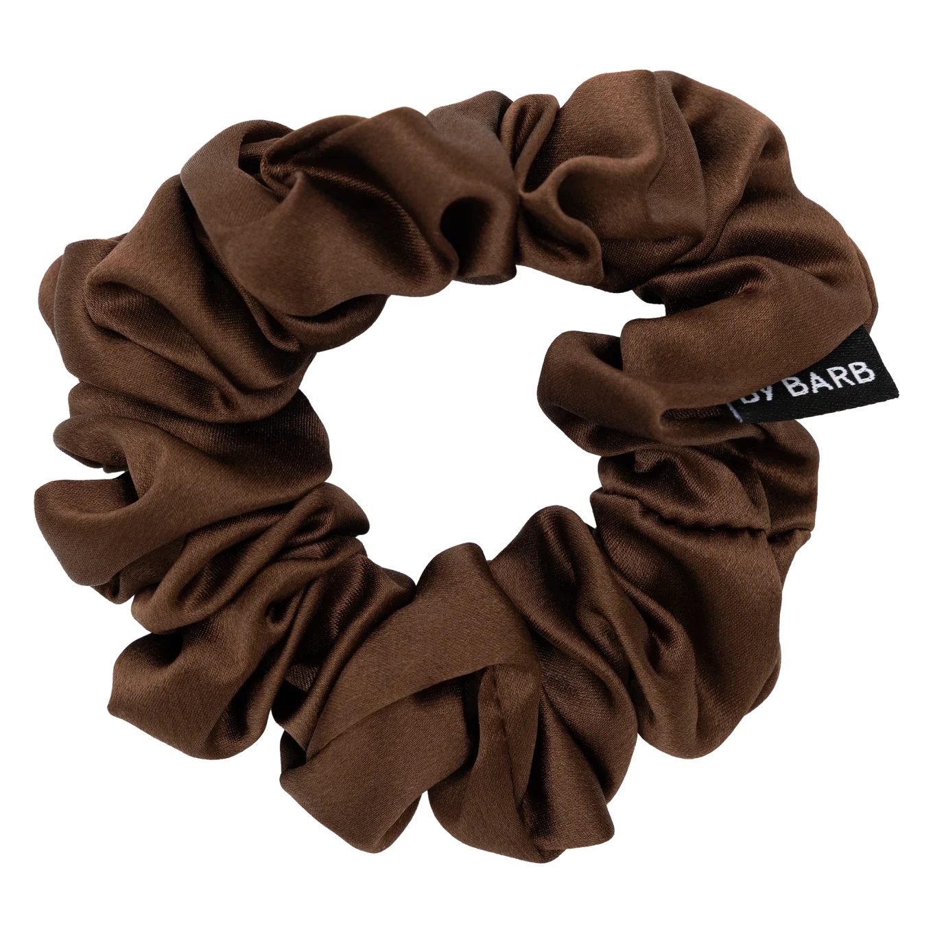 ByBarb Sidensnodd Stor Espresso ByBarb