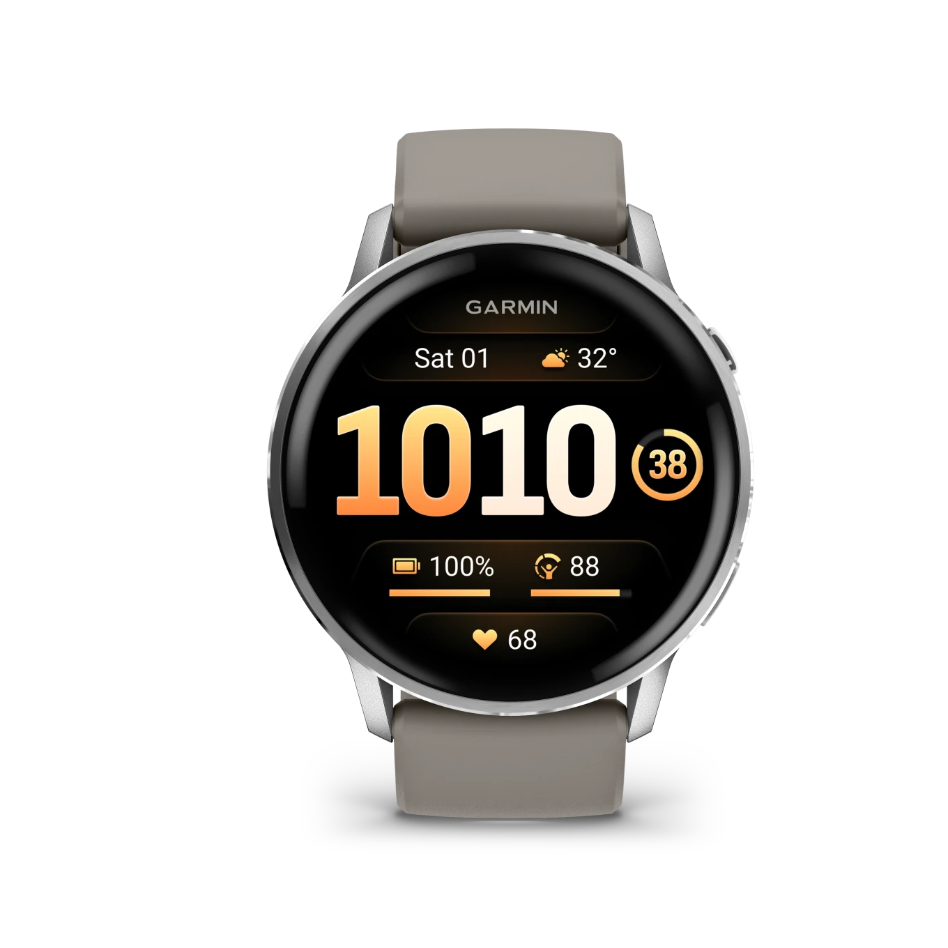 Garmin Venu 4 Black + Silver/Gray 45 mm Garmin