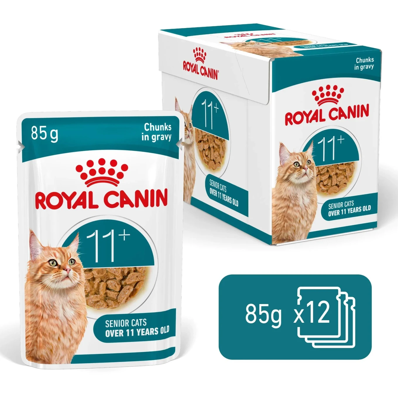 Royal Canin Ageing 11+ Gravy 12x85 g Royal Canin