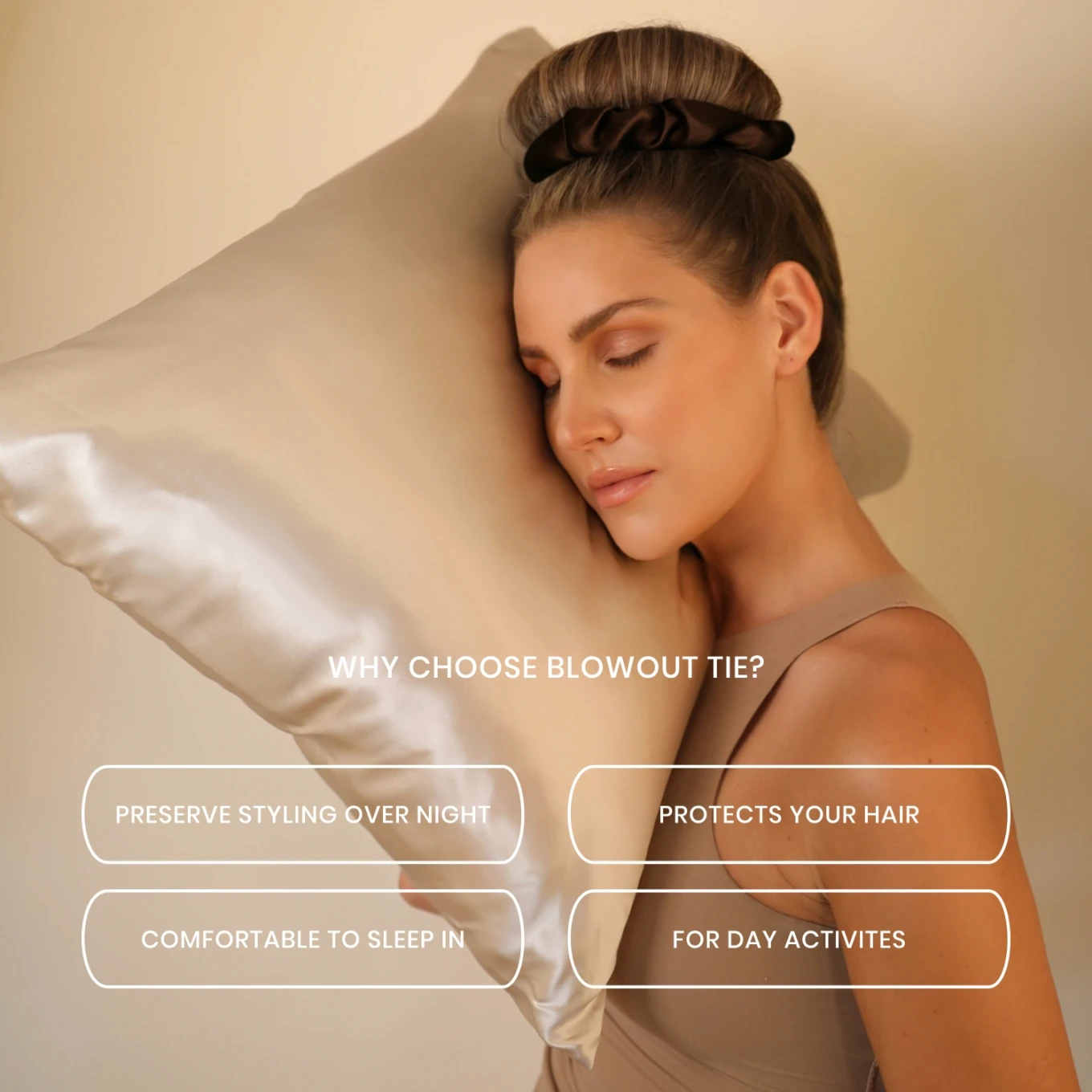 Lenoites Blowout Tie in Mulberry Silk Small Black Lenoites