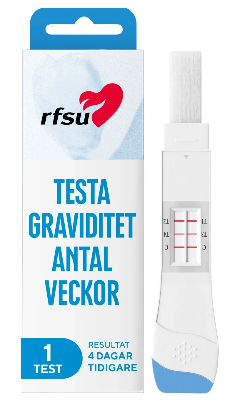 RFSU Weeks Graviditetstest Veckoindikator 1-pack RFSU
