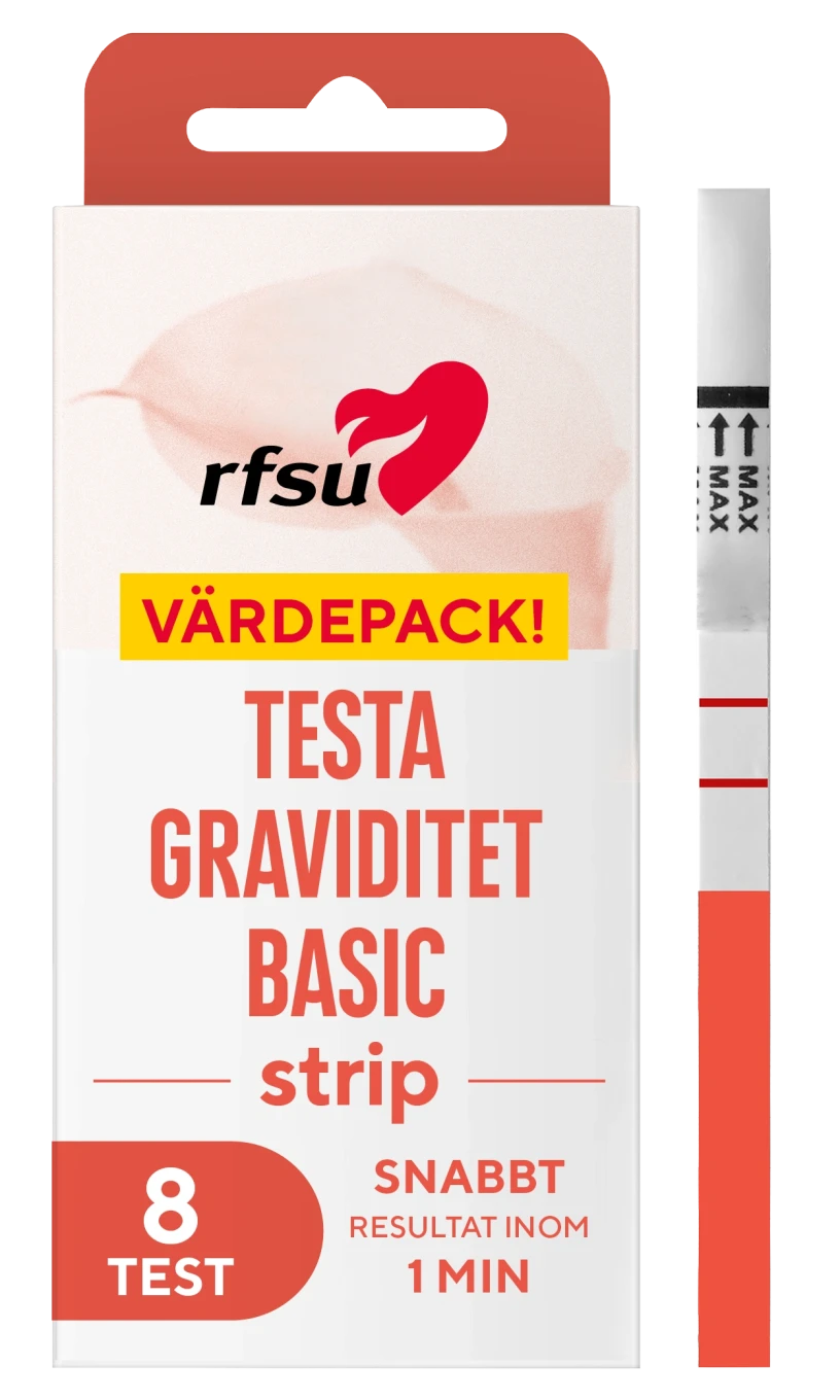 RFSU Graviditetstest Strips 8-pack RFSU