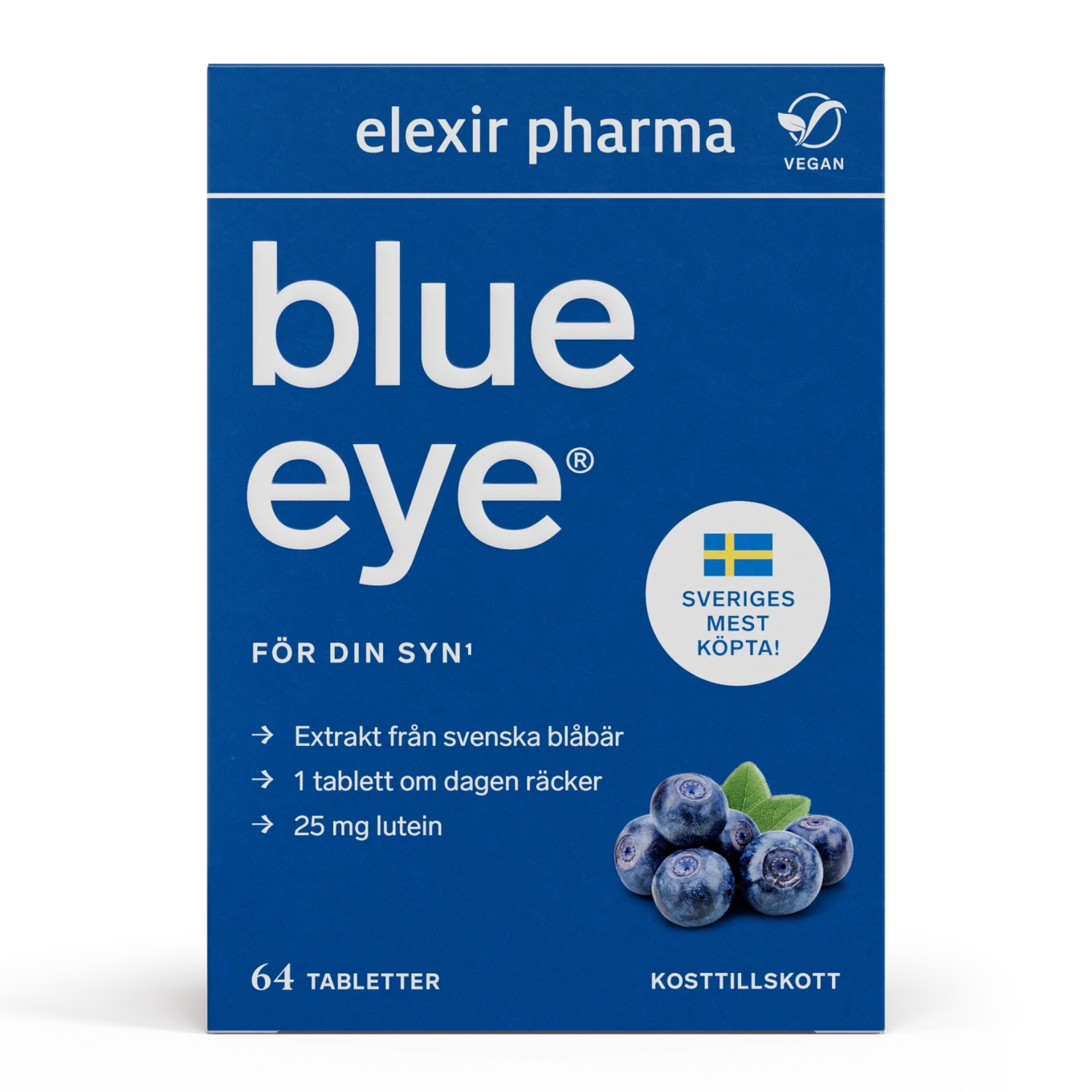 Elexir Pharma Blue Eye® 64 tabletter Elexir Pharma