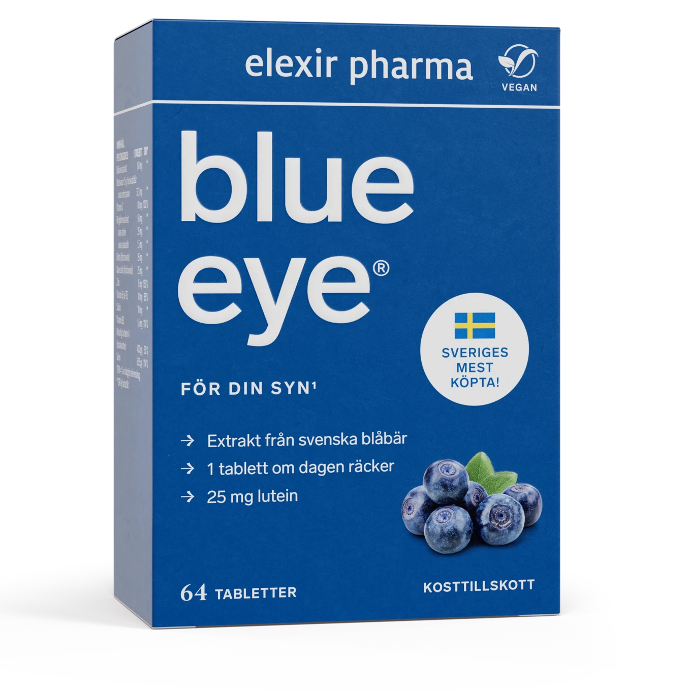 Elexir Pharma Blue Eye® 64 tabletter Elexir Pharma