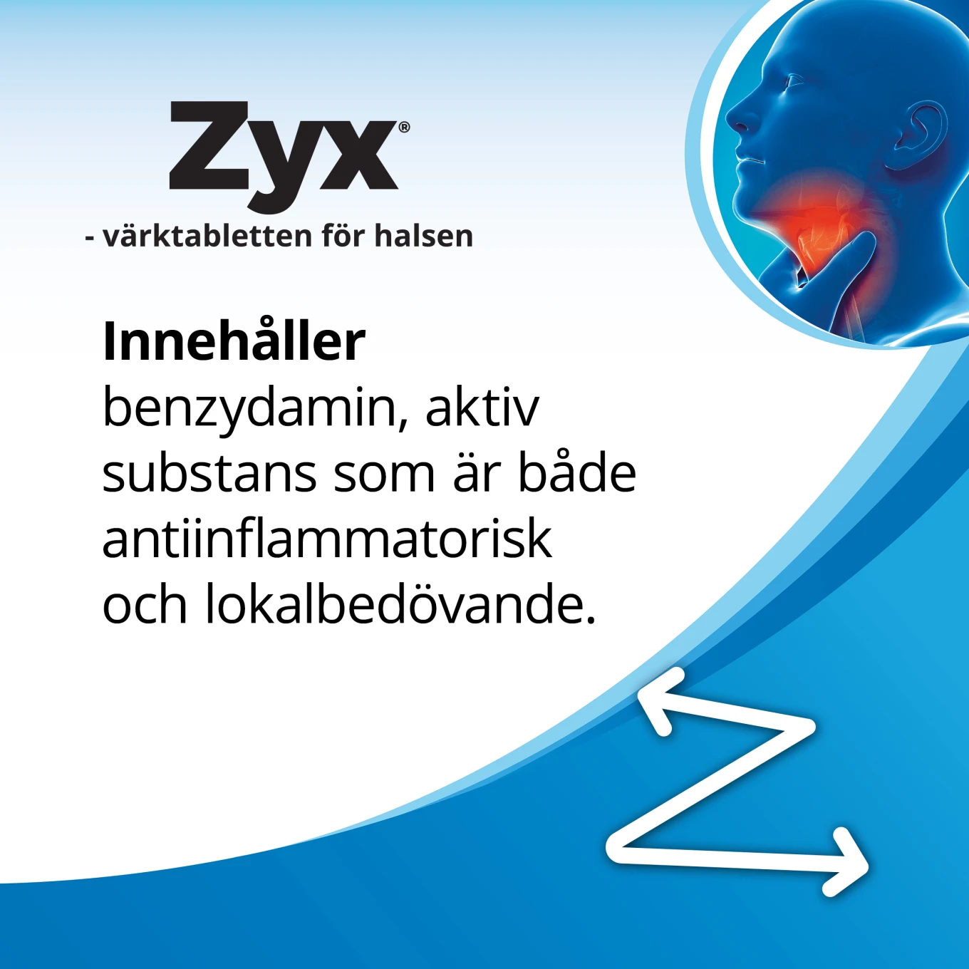 Zyx Eukalyptus Sugtablett 3 mg 20sugtabletter Zyx