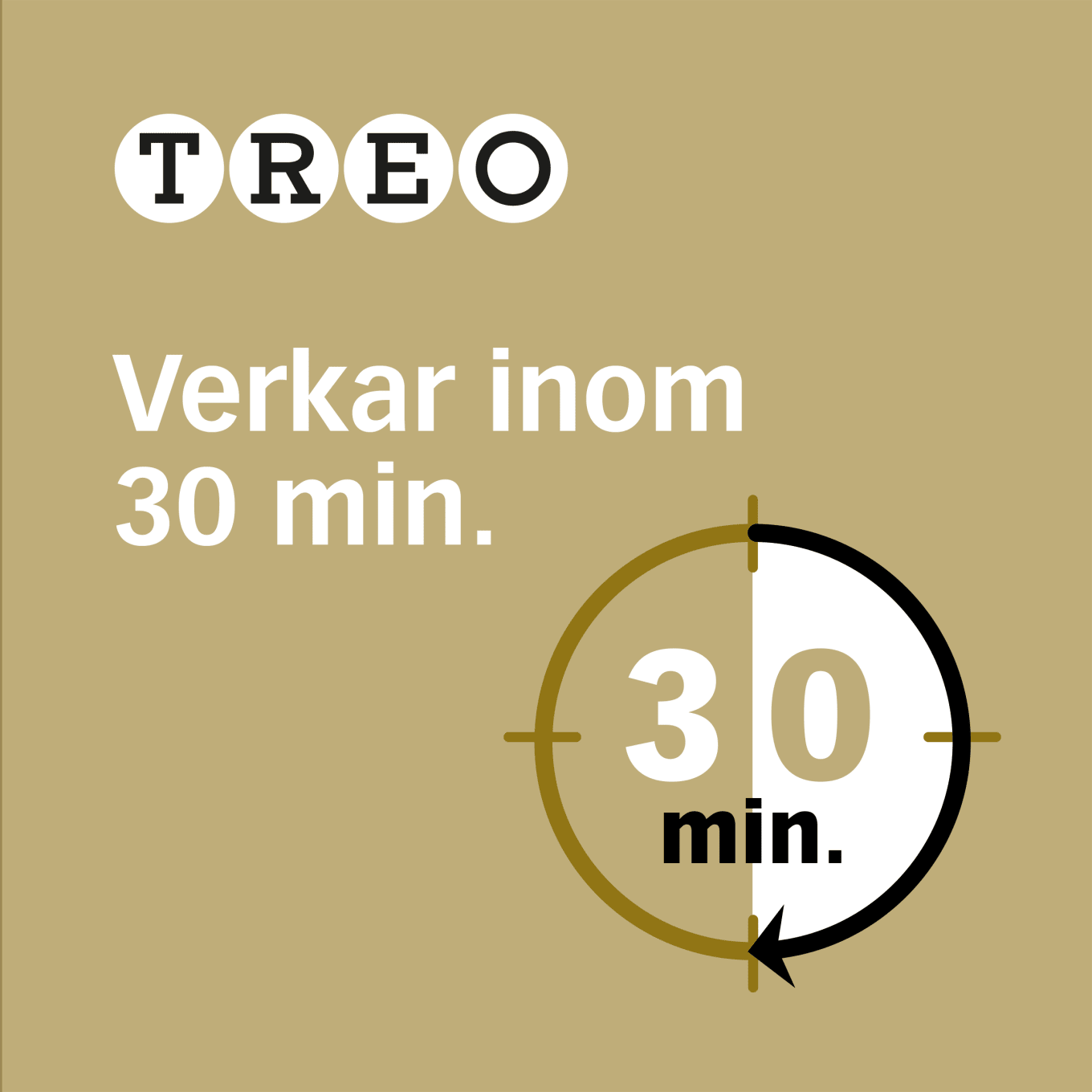 Treo brustablett 500 mg/50 mg 60 st Treo