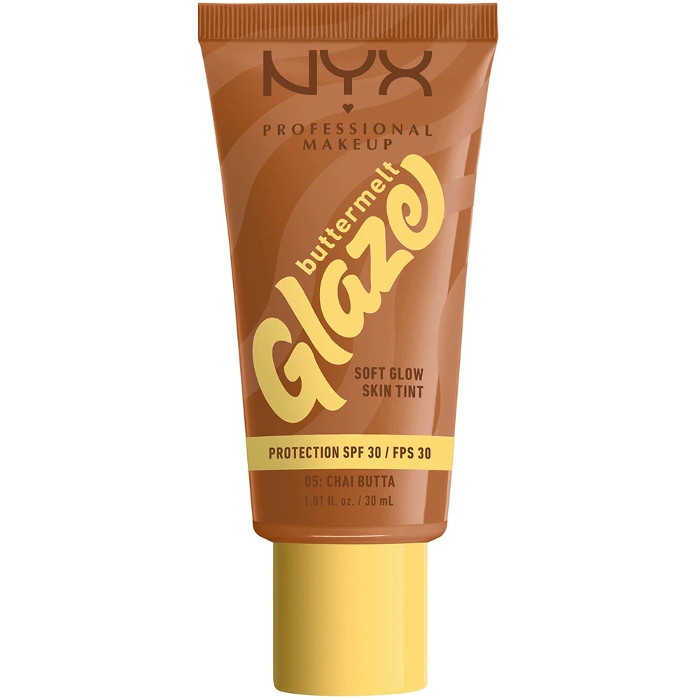 NYX Professional Makeup Buttermelt Glaze Skin Tint SPF30, 30 ml 05 Chai NYX Professional Makeup