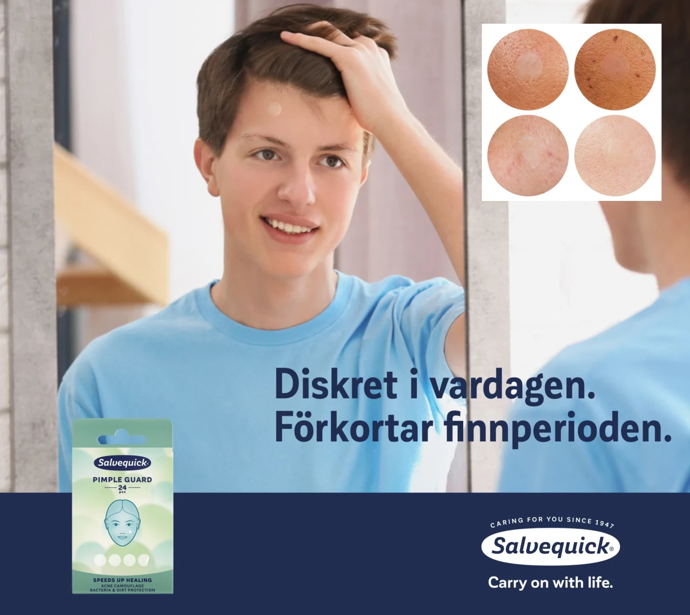 Salvequick Pimple Guard 24 st Salvequick