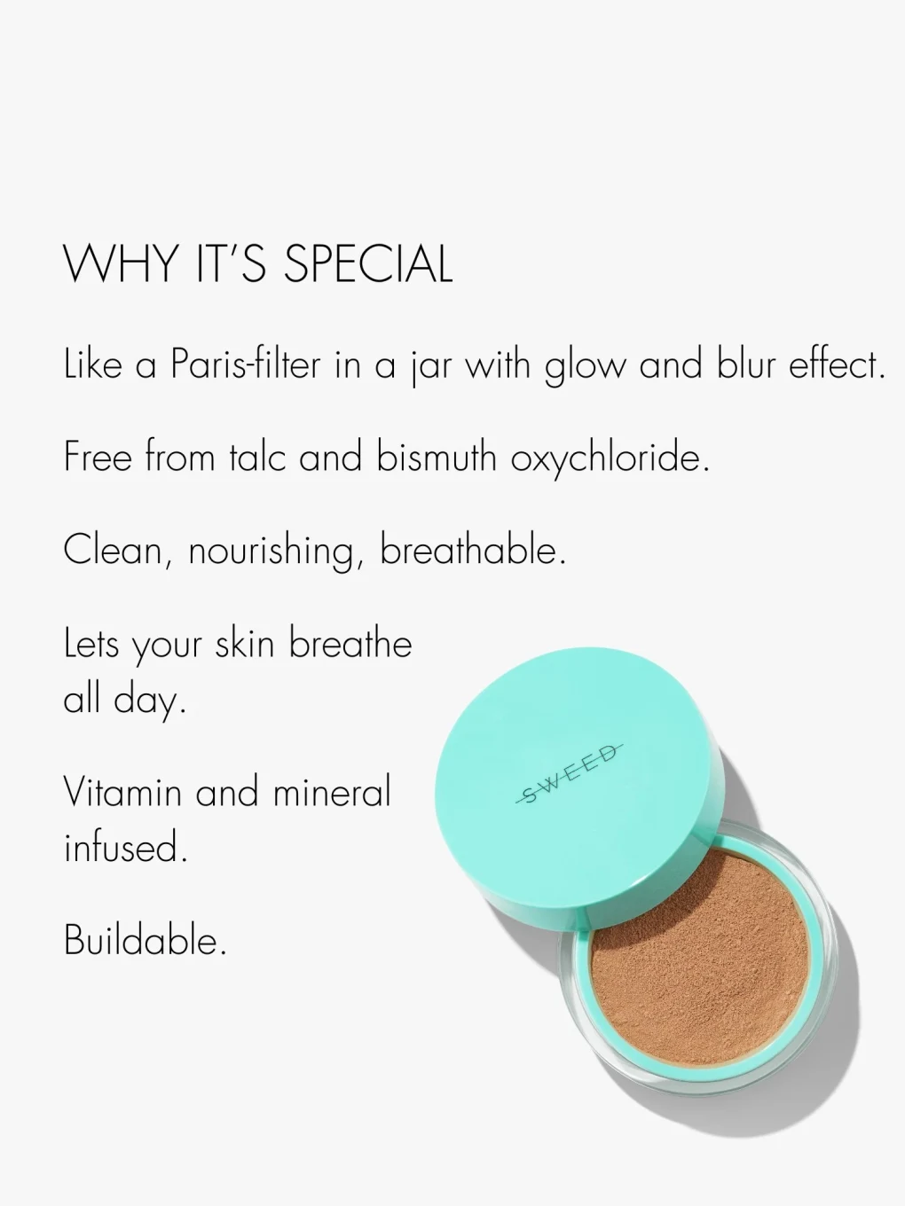 SWEED Miracle Powder Mini 2 g 00 Fair Sweed