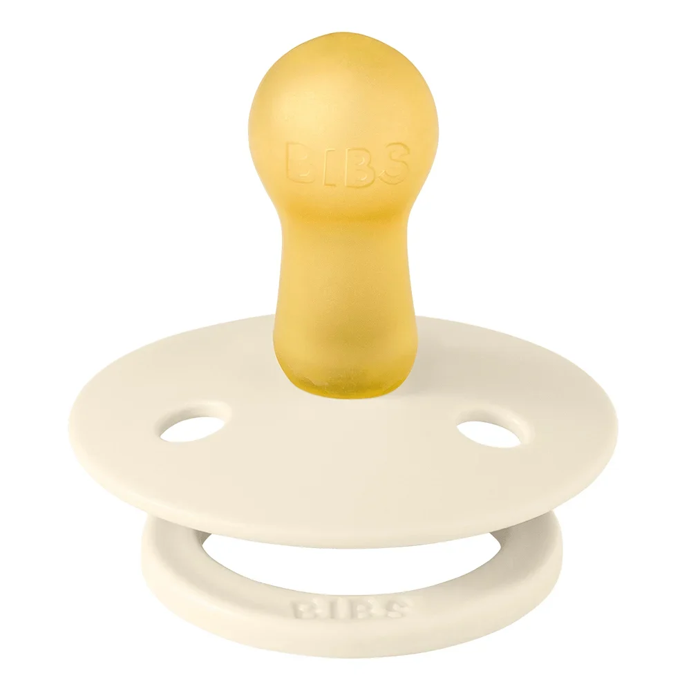 BIBS x Moomin Pacifier Colour Friends Latex Ivory Mix 2 pack Size 2 Bibs, Mumin