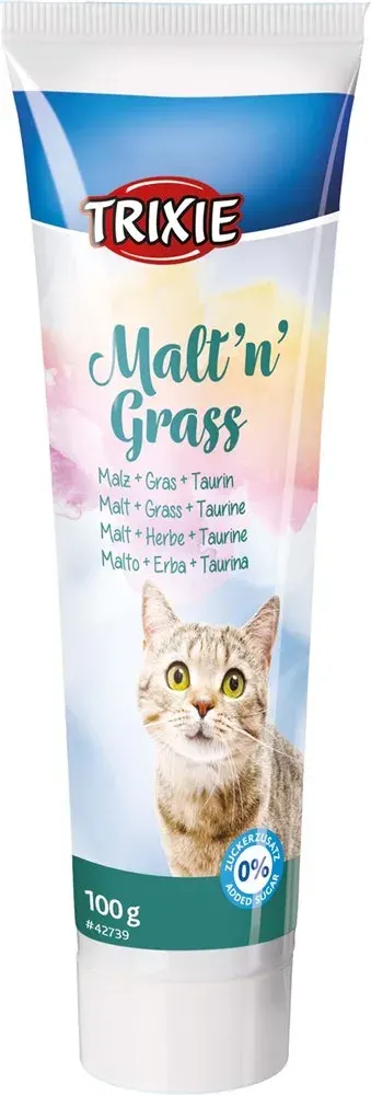 Trixie Malt'n'Grass Anti Hairball 100 g Trixie