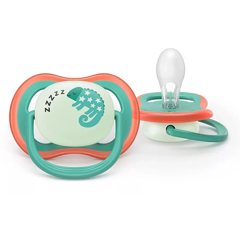 Philips Avent Ultra Air Napp Natt 6-18 mån 2-pack  Blå/Turkos Philips Avent