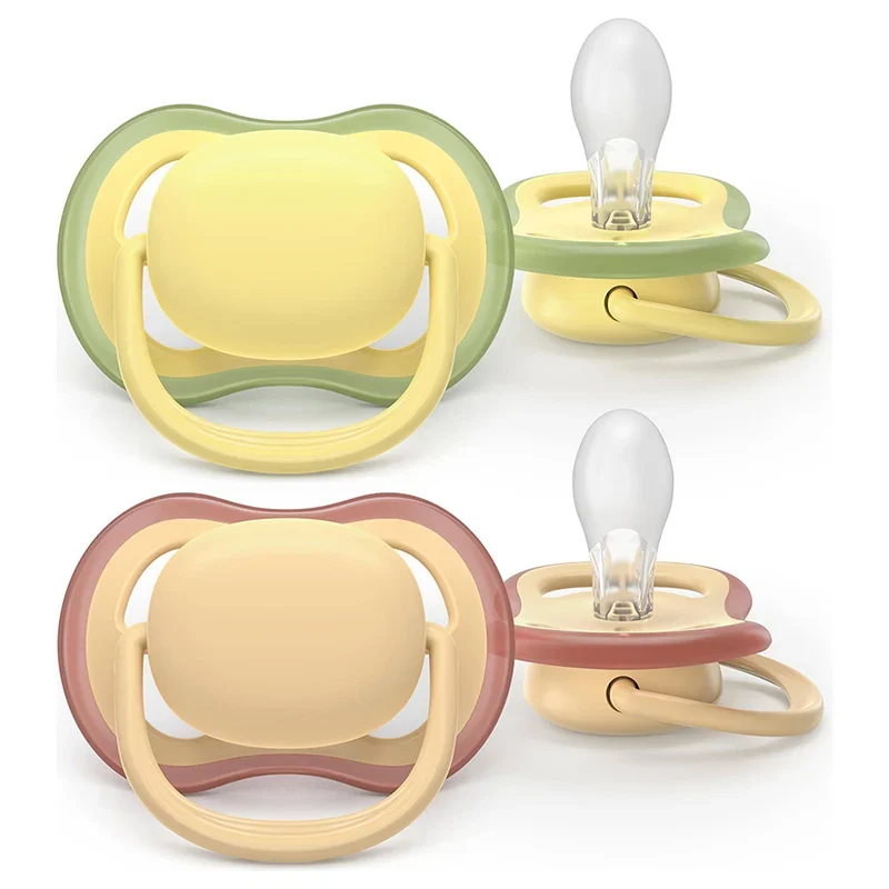 Philips Avent Ultra Air Napp 0-6 mån 2-pack  Gul/Orange Philips Avent
