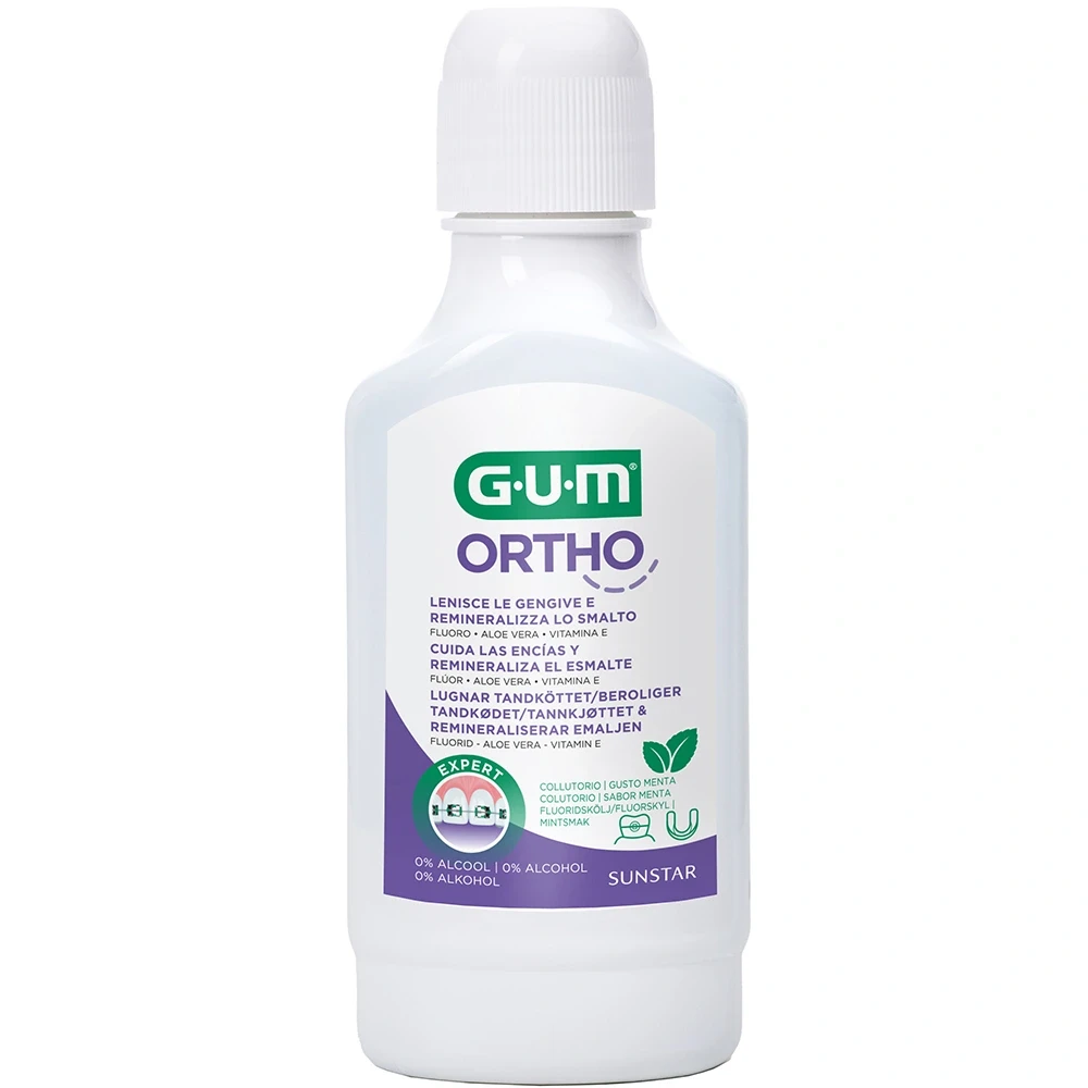 GUM Ortho Munskölj 300 ml Gum