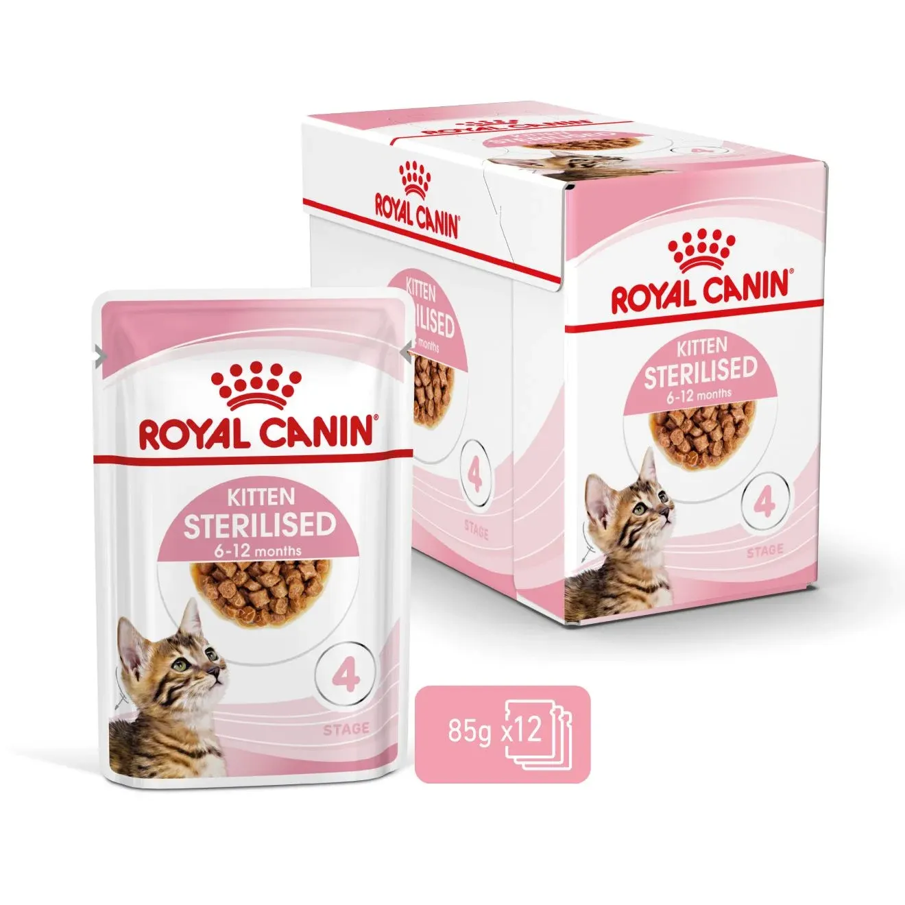 Royal Canin Kitten Sterilised Gravy 12x85 g Royal Canin