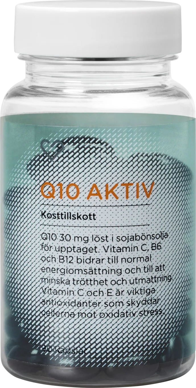 Hjärtats Q10 Aktiv Kapsel 90st Hjärtats