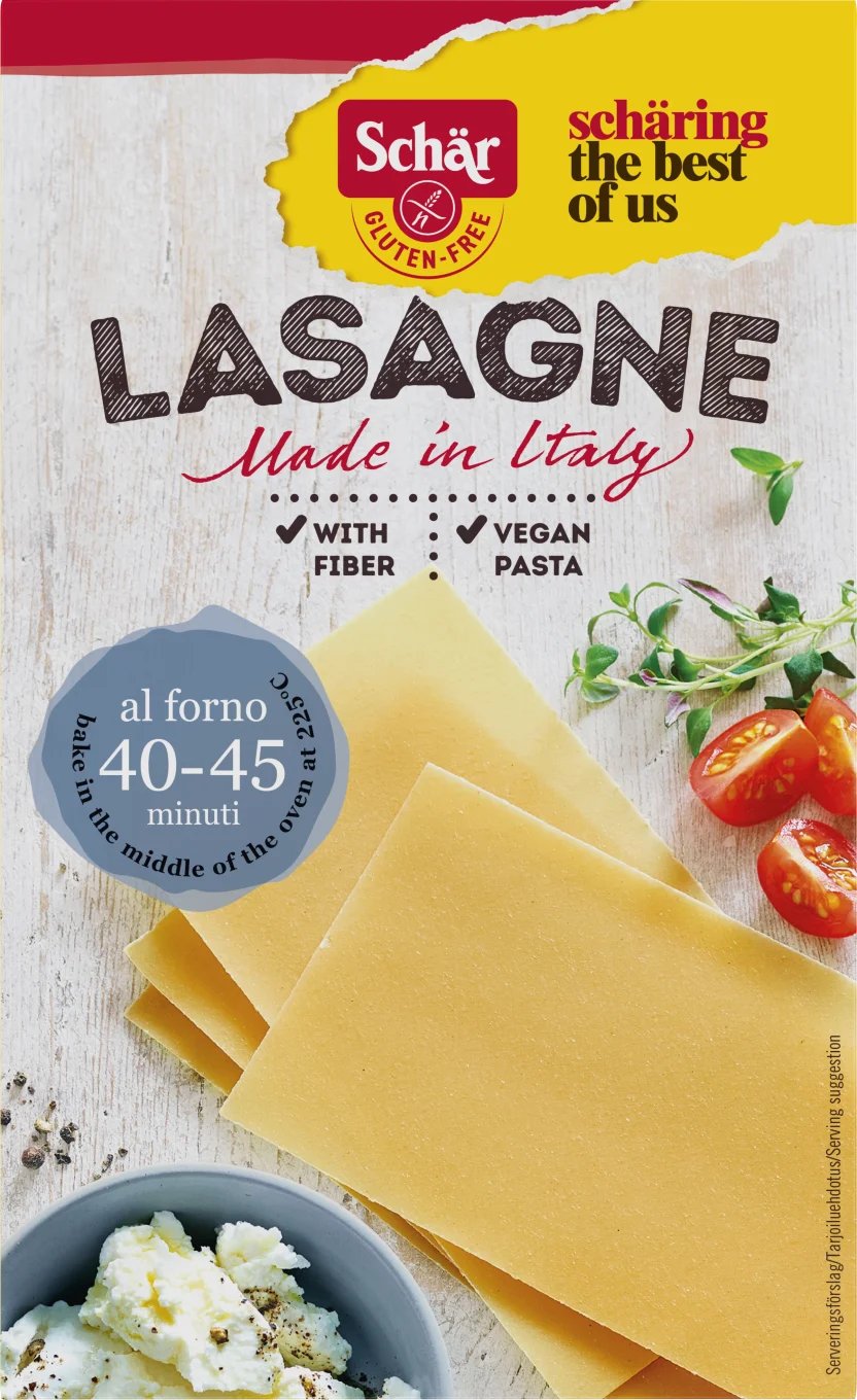 Schär Glutenfri Lasagne 250 g Schär