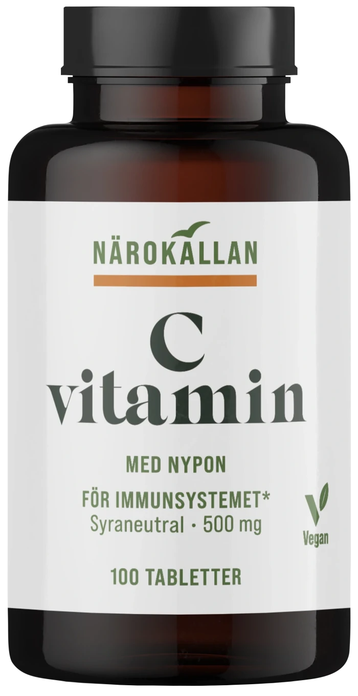Närokällan C-vitamin 500 mg 100 tabletter Närokällan