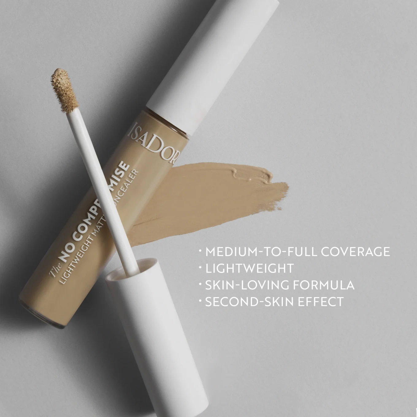 IsaDora No Compromise Lightweight Matte Concealer 10ml 5NC IsaDora