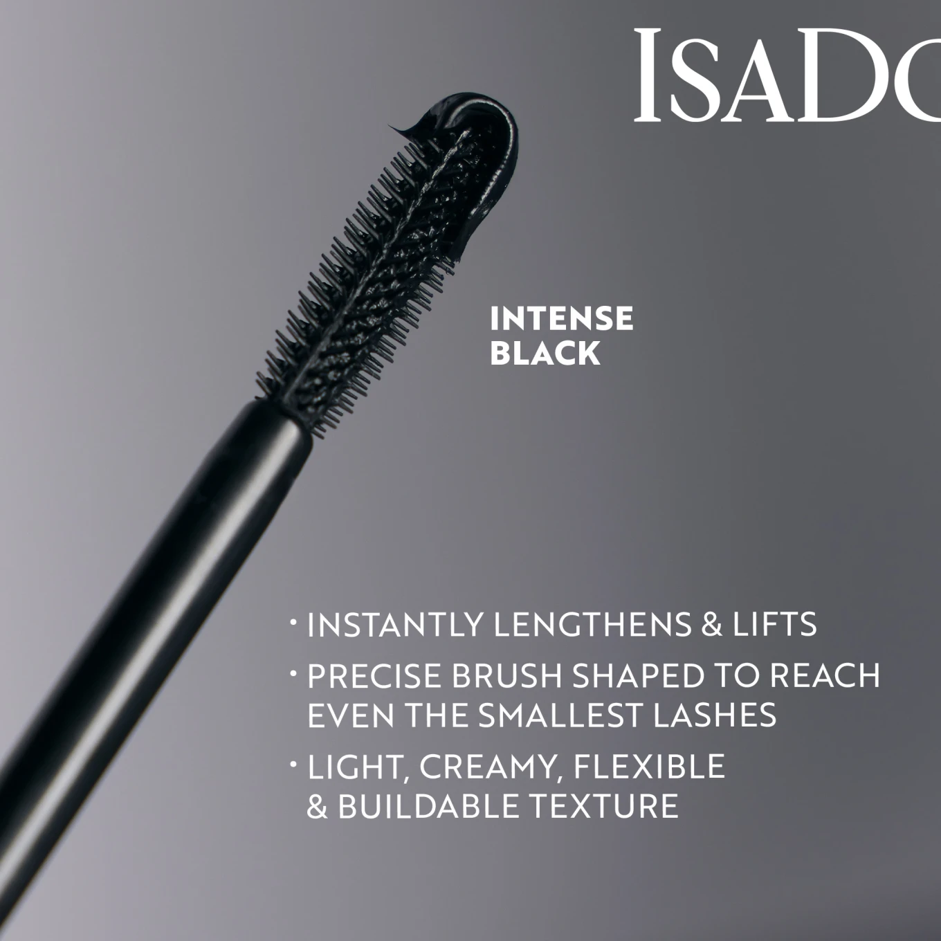 IsaDora 10 Sec High Impact Length & Lift Mascara 9 ml 02 Intense Black IsaDora