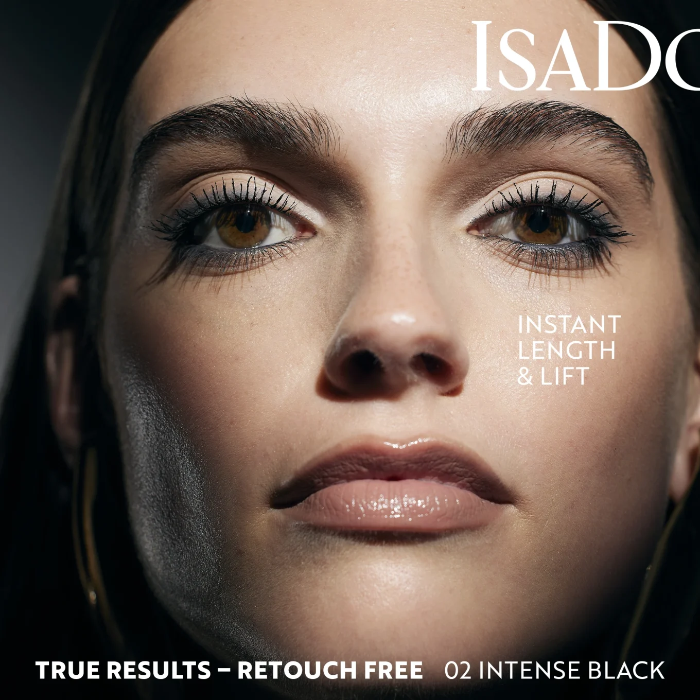 IsaDora 10 Sec High Impact Length & Lift Mascara 9 ml 02 Intense Black IsaDora
