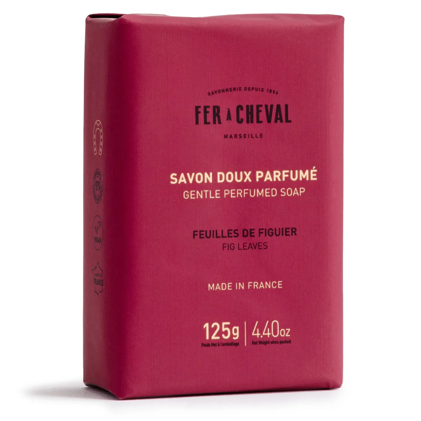 Fer à Cheval Fast Tvål Fig Leaves 125 g Fer a Cheval