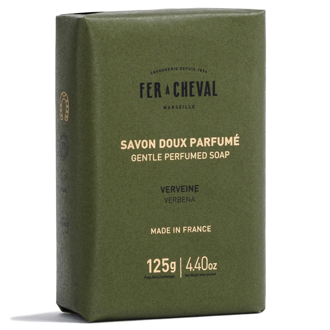 Fer à Cheval Fast Tvål Verbena 125 g Fer a Cheval