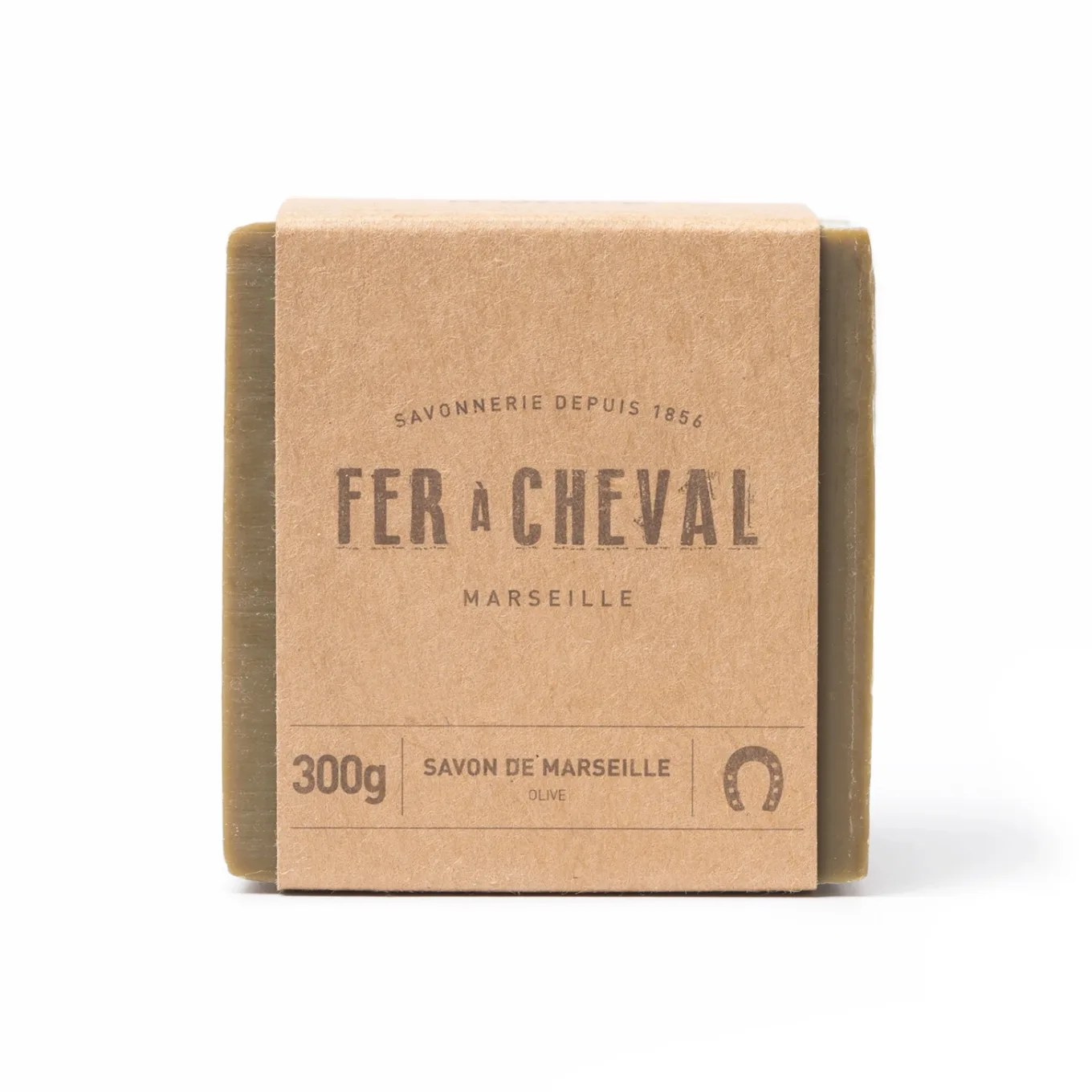 Fer à Cheval Fast Marseilletvål Kub 100 g Fer a Cheval