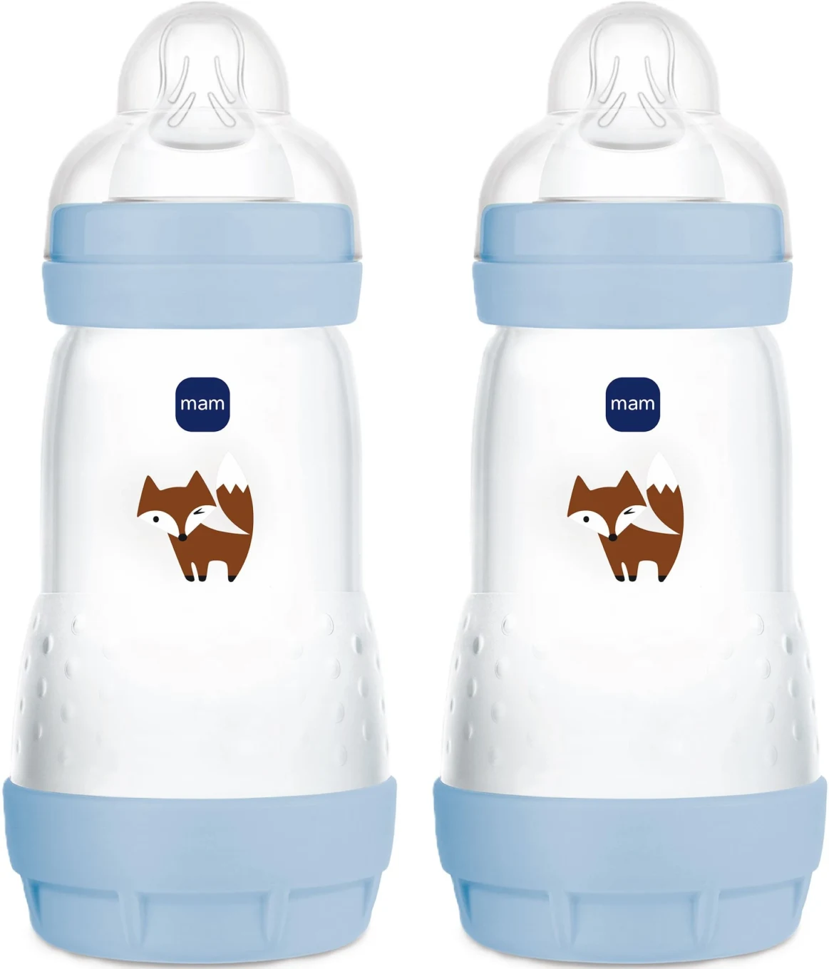 MAM Easy Start Anti-Colic Nappflaska Blue 260 ml 2-pack Mam