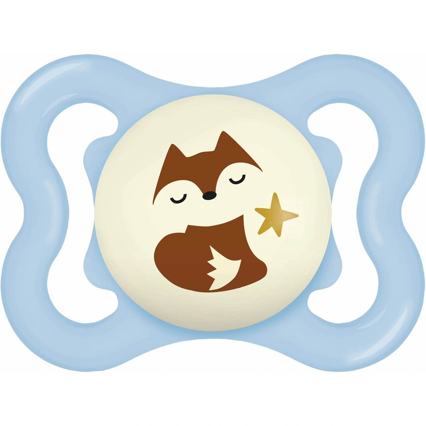 MAM Supreme Night Napp Silk Blue 0-6 mån Mam