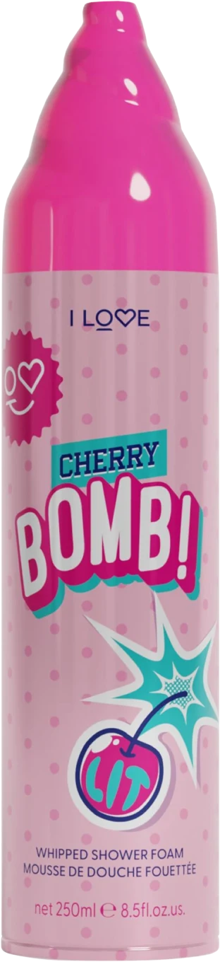 I LOVE Cherry Bomb Whipped Shower Foam 250 ml I Love...