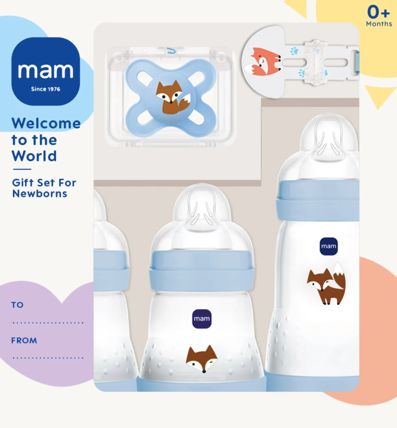 MAM Welcome to the World Gift Set Blue Mam