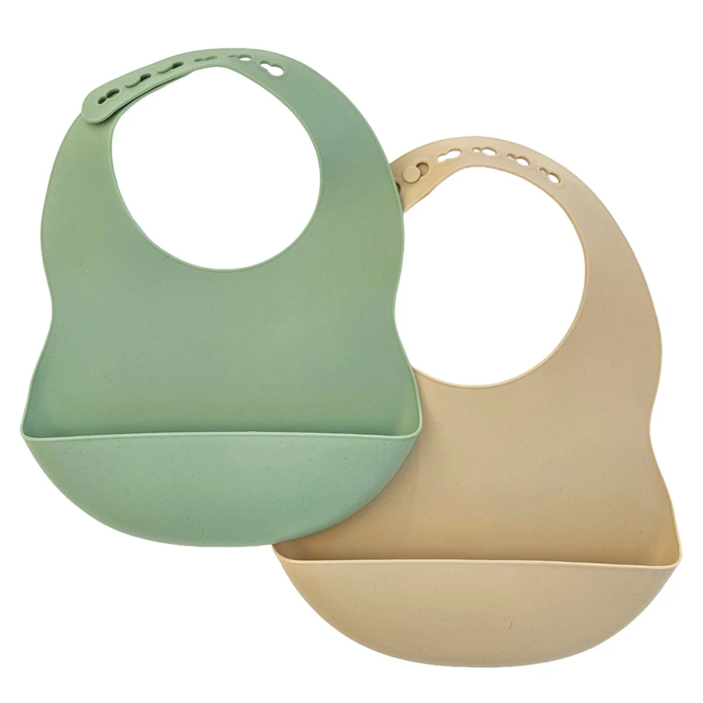 Summerville Haklapp Silikon 2 st Grön/Sand Summerville Organic