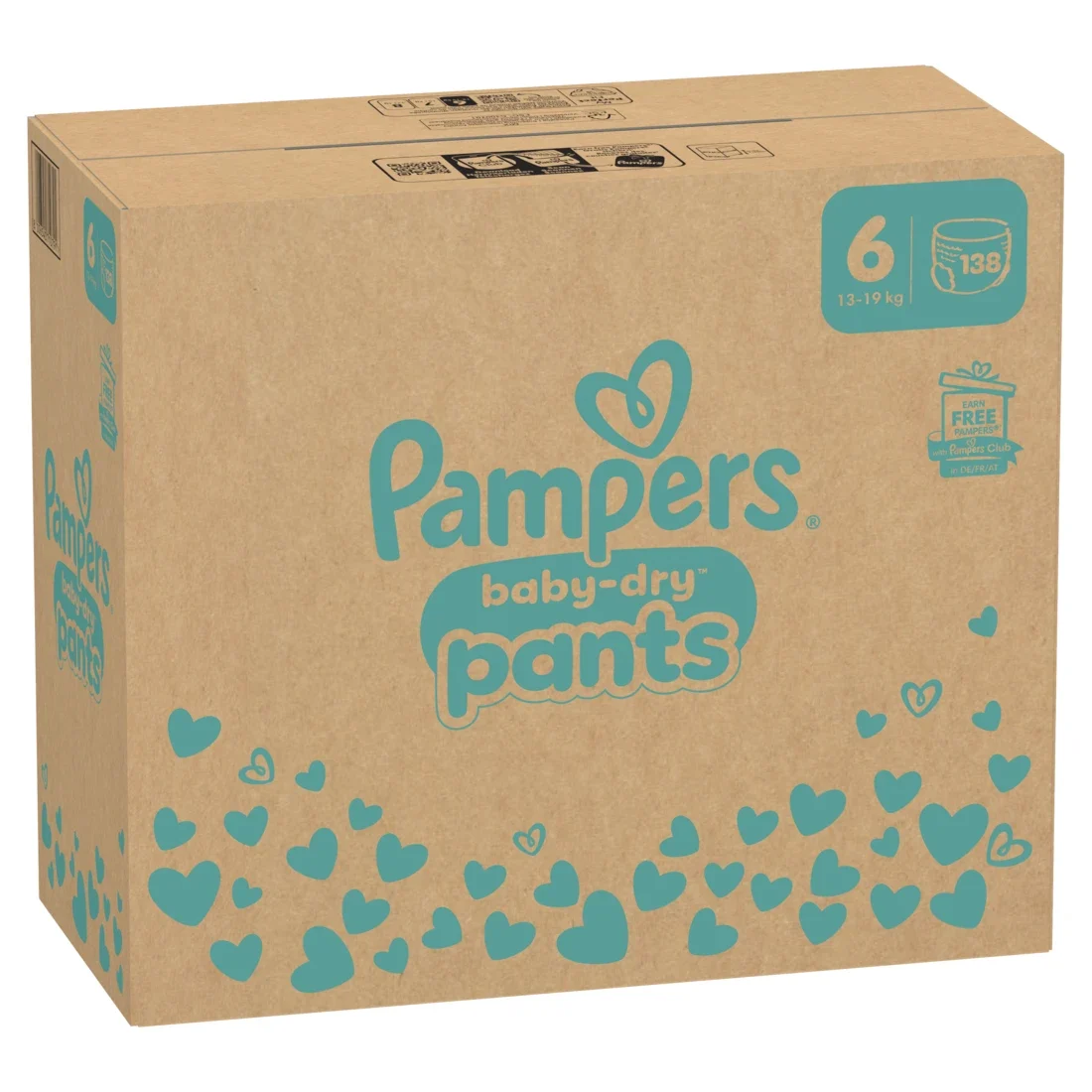 Pampers Baby-Dry stl 6 13-19 kg 138 st Pampers