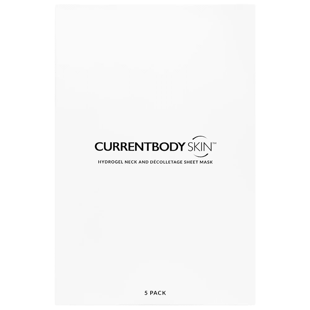 CurrentBody Skin Hydrogel Neck and Dec Mask 5-pack CurrentBody