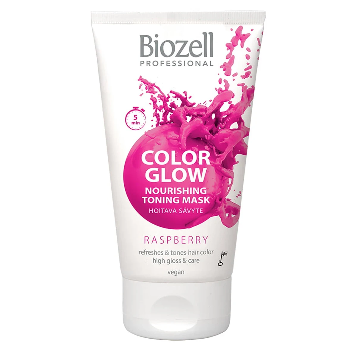 Biozell Color Glow Nourishing Toning Mask 150 ml Raspberry Biozell 
