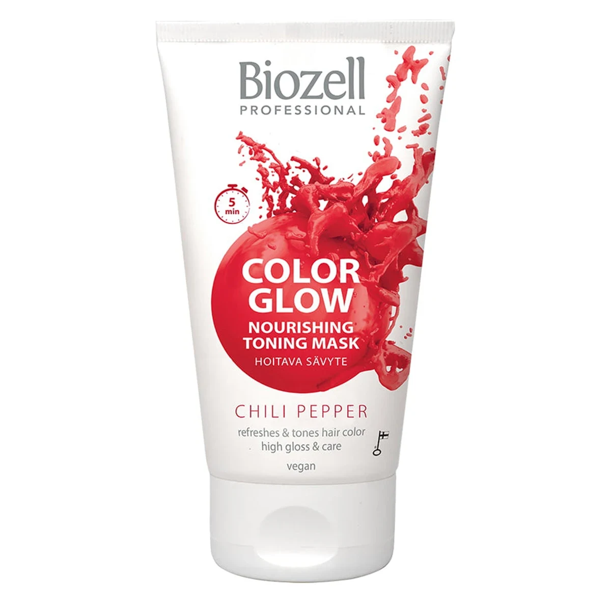 Biozell Color Glow Nourishing Toning Mask 150 ml Chili Pepper Biozell 
