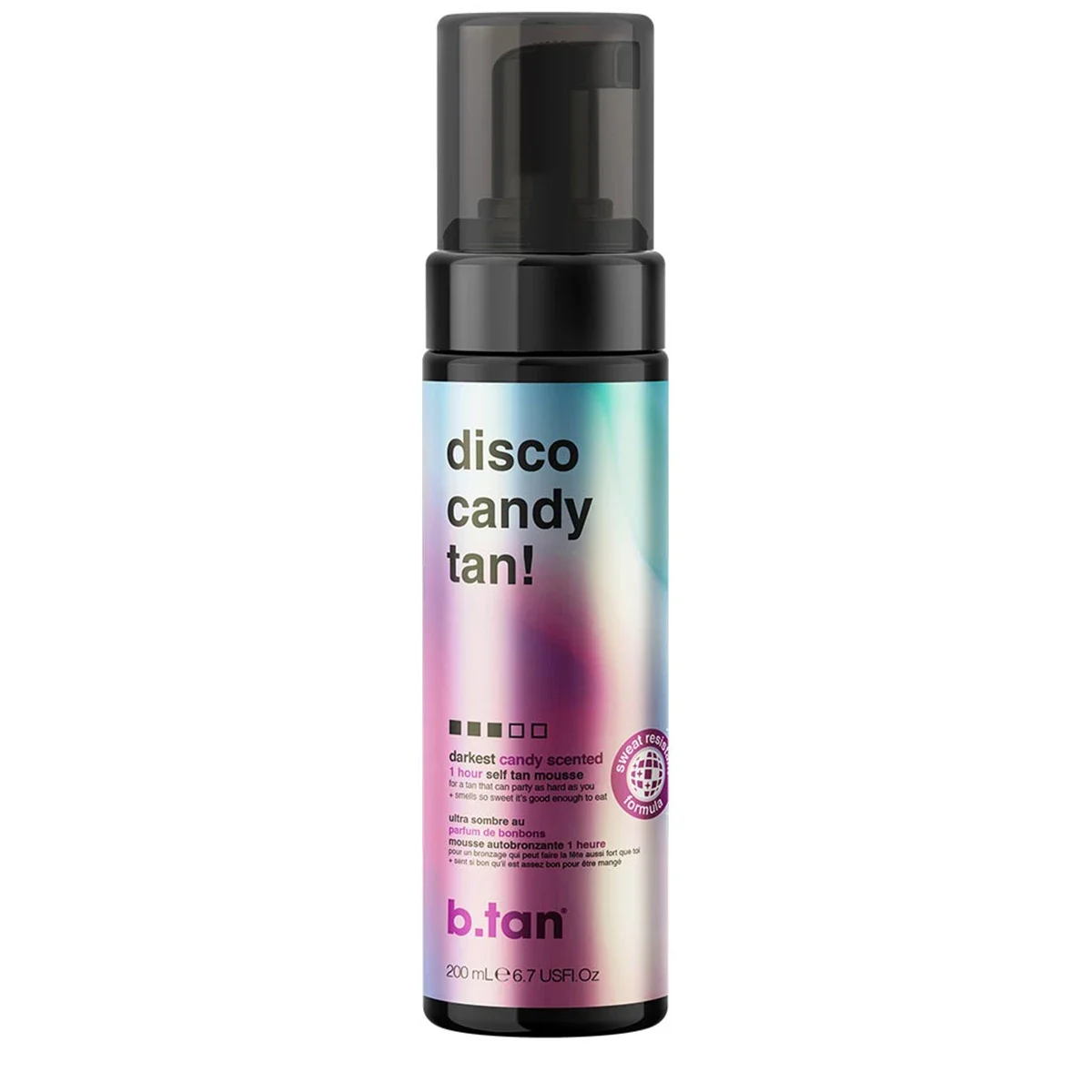 b.tan Disco Candy Tan! Self Tan Mousse 200 ml b.tan