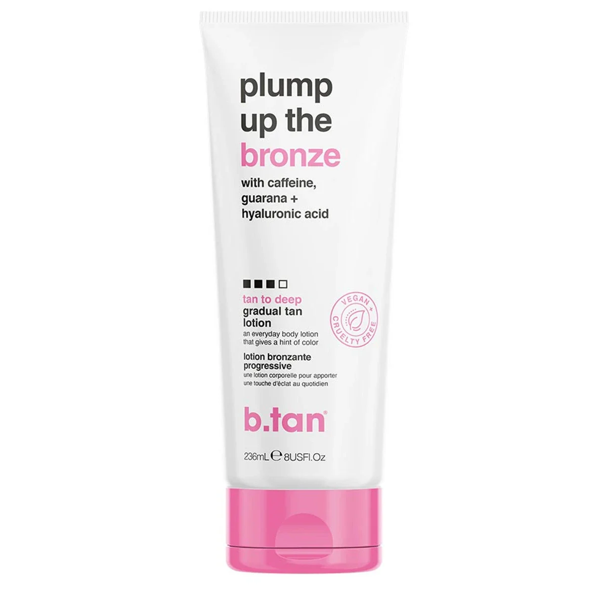 b.tan Plump Up The Bronze Gradual Tan Lotion 236 ml b.tan