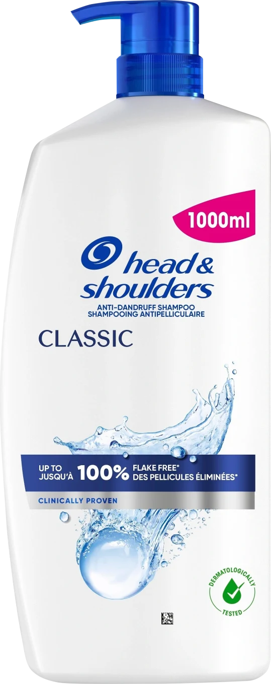 Head & Shoulders Classic Clean Schampo 1000 ml Head & shoulders